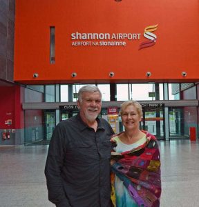 Mike Healy and his wife, Victoria Christie-Healy