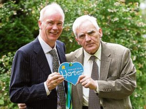 Dr. James O’Rourke with John Kelly