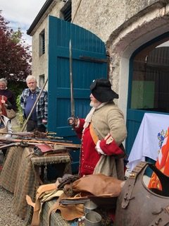 John “Cav” Kelly and Tomas O’Brogain at Aughrim